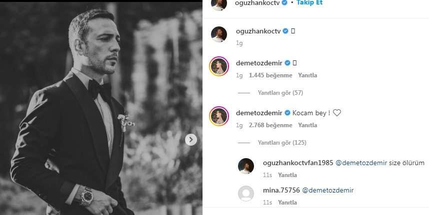 Çiçeği burnunda evli Demet Özdemir'in Oğuzhan Koç'a hitap şekli hayranlarından bakın nasıl tepki aldı!.. 7