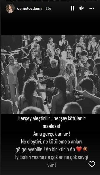 Yeni gelin Demet Özdemir, gelinliğiyle ilgili eleştirilere yanıt verdi! 8