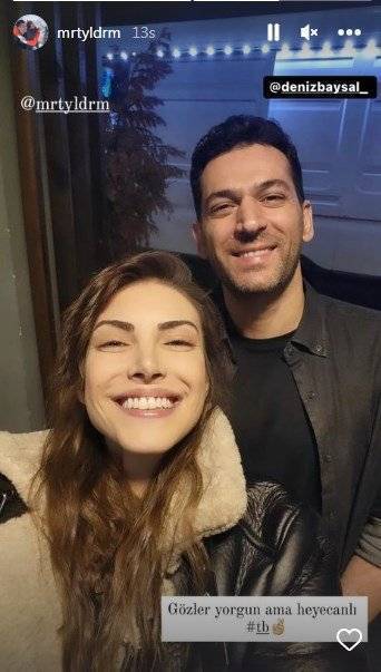 Teşkilat'ın yeni ikilisi Deniz Baysal ve Murat Yıldırım çok yorgun ama yüzleri gülüyor!.. 7