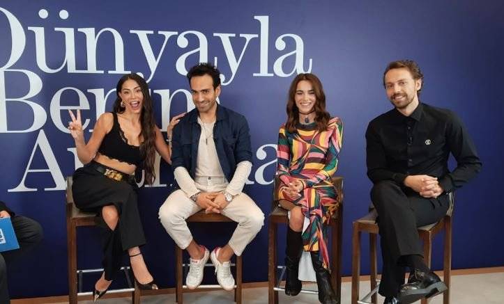Dünyayla Benim Aramda'nın yıldızları Demet Özdemir ile Hafsanur Sancaktutan'a zor sorular geldi! 7
