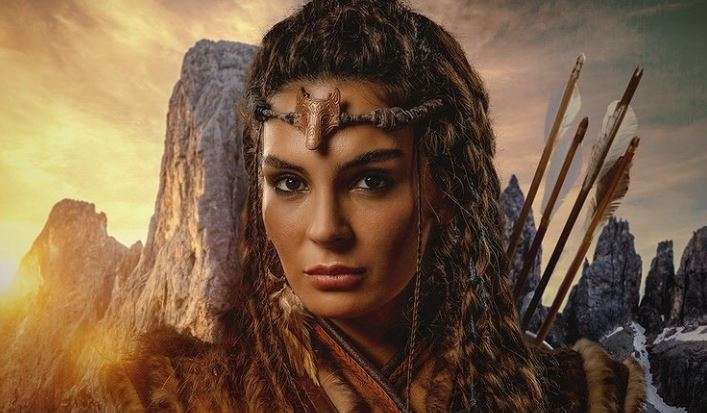 Ebru Şahin'i mutluluktan uçuran anlar! Destan başlamadan Hercai ekibiyle buluştu! 8
