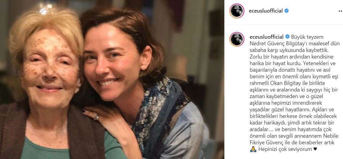 Ece Uslu'yu yasa boğan ölüm, bir efsane daha aramızdan ayrıldı! 8 Ece Uslu'yu yasa boğan ölüm, bir efsane daha aramızdan ayrıldı! 8