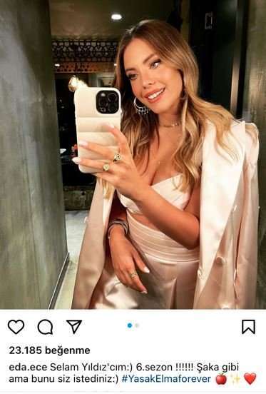 Yasak Elma'daki büyük değişimi Şevval Sam ve Eda Ece ele verdi! 9