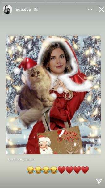 Hande Erçel sıfır makyajla bambaşka! Eda Ece'ye Noel Anne montajı! Özge Özpirinçci'den strese sokan hareket! 9