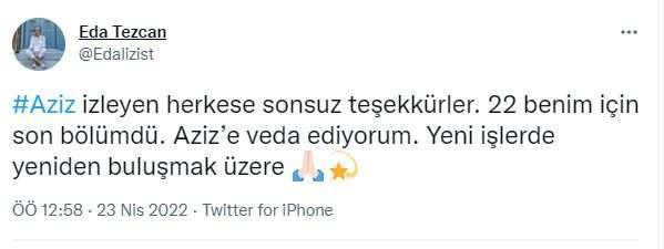 Aziz dizisinde Murat Yıldırım'ın son tavrı ayrılığa memnun olduğunu hissiyatı yarattı! 9 Aziz dizisinde Murat Yıldırım'ın son tavrı ayrılığa memnun olduğunu hissiyatı yarattı! 9