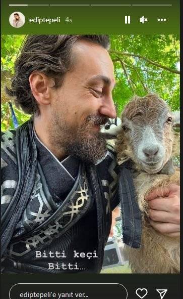 Edip Tepeli'den Destan dizisine ilginç veda! 61 Edip Tepeli'den Destan dizisine ilginç veda! 61