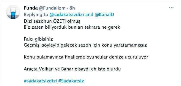 Bunun için mi bekledik! Sadakatsiz'in sezon finali izleyicide büyük hayal kırıklığı yarattı! 12