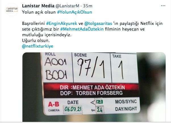 Engin Akyürek ve Tolga Sarıtaş'lı Yolun Açık Olsun filminin çekimleri başladı! 8
