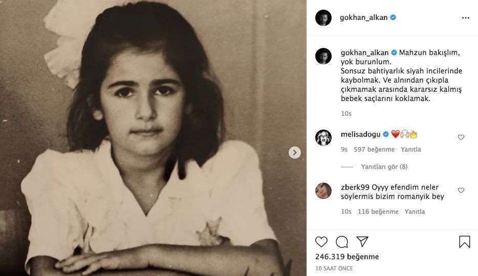 Gökhan Alkan'dan romantik paylaşım! Sevgilisi Nesrin Cavadzade'ye aşkını döktürdü! 8