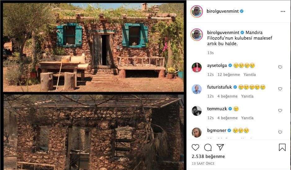 Mandıra Filozofu filminin seti de yandı, kül oldu! 8 Mandıra Filozofu filminin seti de yandı, kül oldu! 8
