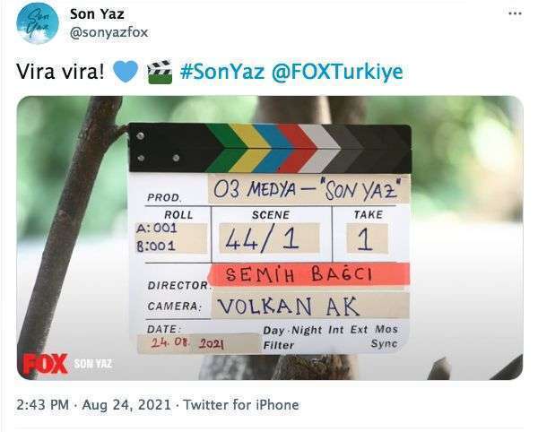 Son Yaz dizisi sete çıktı! Hayranları çıldırdı! 12