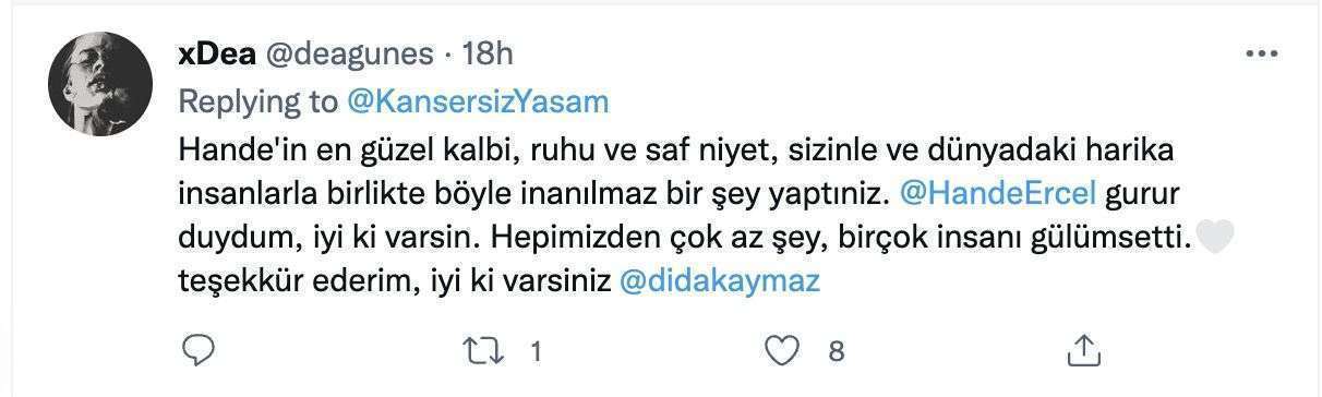 Bu bir iyilik rekoru! Hande Erçel doğum gününde bağış rekoru kırdı! 11 Bu bir iyilik rekoru! Hande Erçel doğum gününde bağış rekoru kırdı! 11