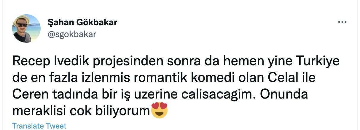 Şahan Gökbakar, Recep İvedik’ten sonra bir müjde daha verdi! 8