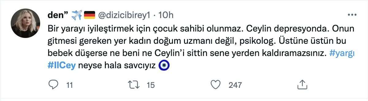Yargı’da Ceylin’in “Bebeğimiz olsun ister misin?” cümlesi izleyiciyi görüş ayrılığına düşürdü! 9