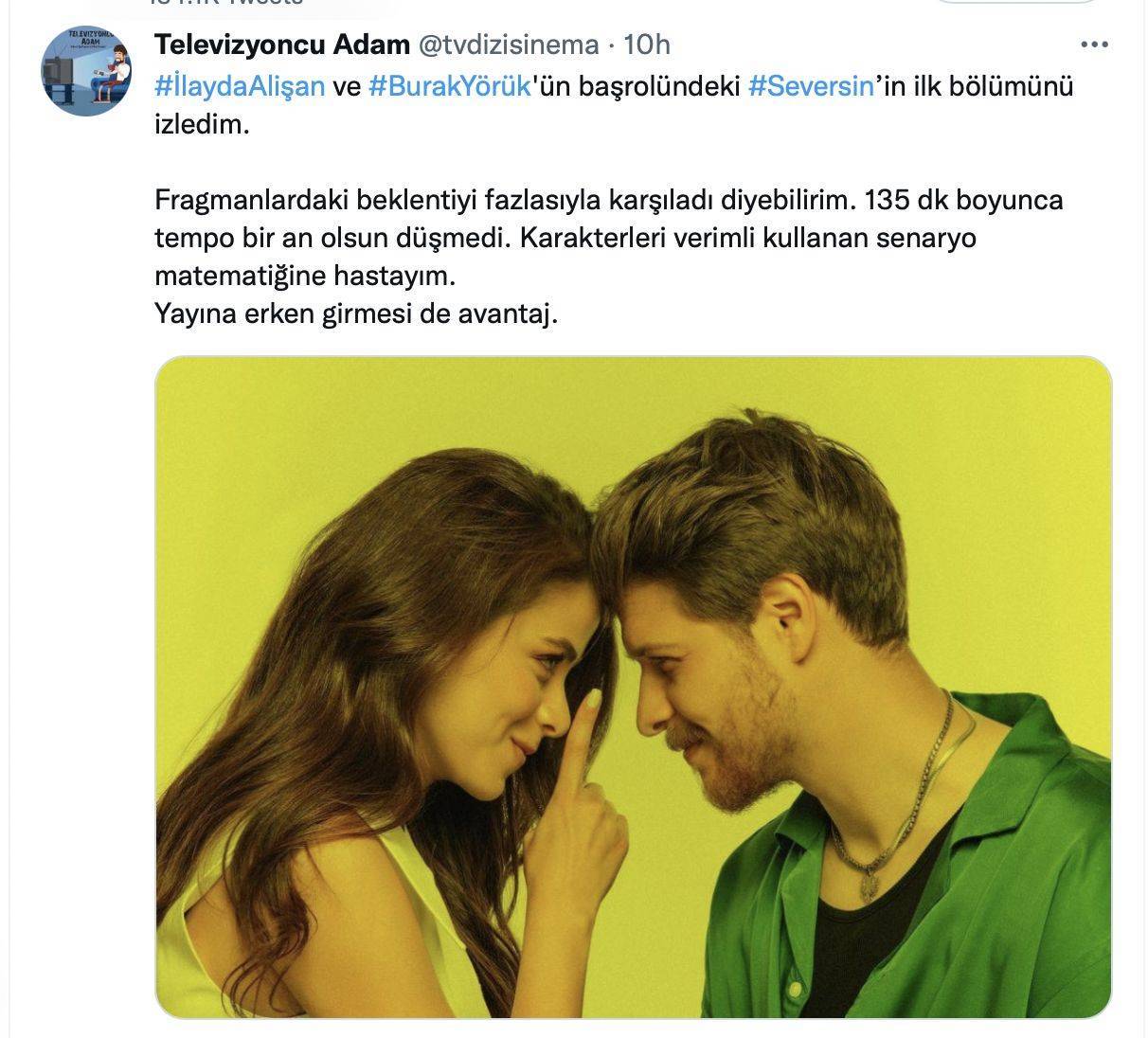 Nefretle başlayan aşk, uyumlu çift, bolca pozitif enerji! Seversin ilk bölümüyle sınavı geçti! 94