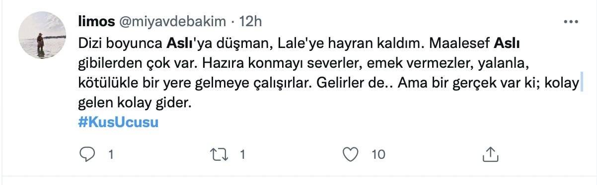 Kuş Uçuşu dizisinde Miray Daner’in canlandırdığı Aslı izleyenleri çileden çıkardı! 9 Kuş Uçuşu dizisinde Miray Daner’in canlandırdığı Aslı izleyenleri çileden çıkardı! 9