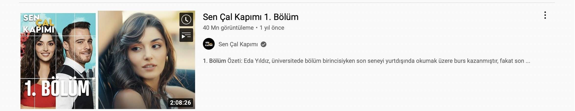 Latin Amerika ülkelerinde olay yaratan Sen Çal Kapımı YouTube’da da fırtınalar estiriyor! 7