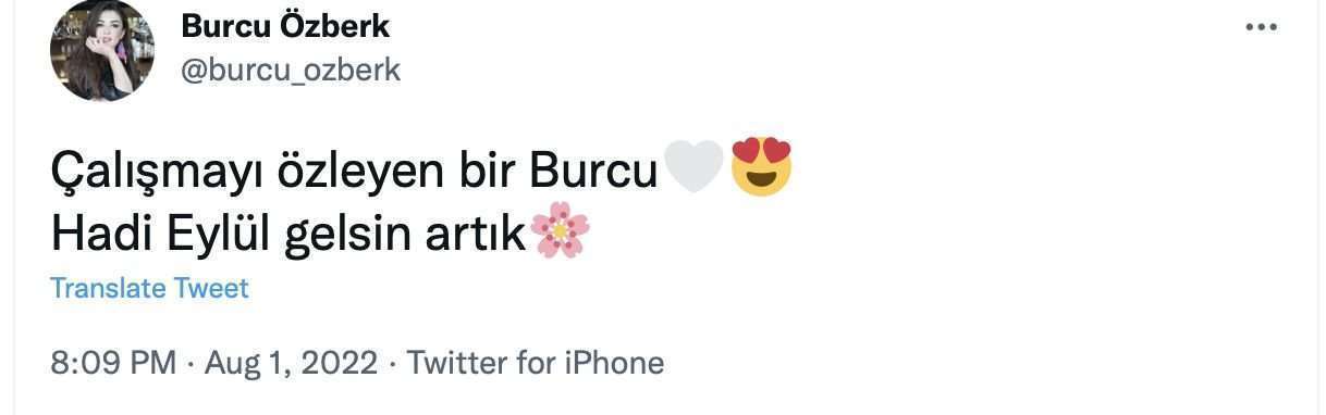 Covid olup evde yatan Burcu Özberk büyük bir özlemini paylaştı! 7