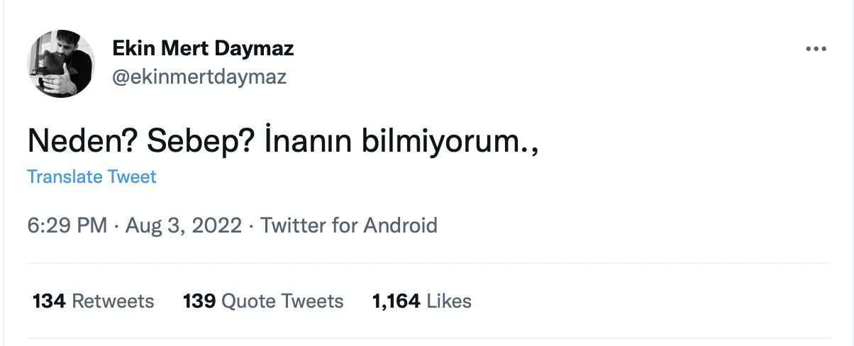 Seni Kalbime Sakladım’ın final kararına Ekin Mert Daymaz da tepki gösterdi! 7 Seni Kalbime Sakladım’ın final kararına Ekin Mert Daymaz da tepki gösterdi! 7