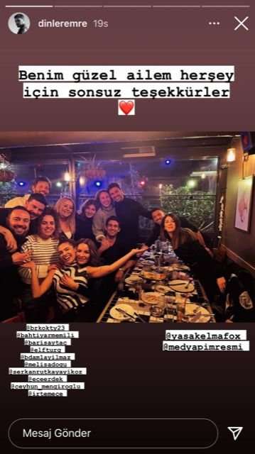 Yasak Elma ekibi dizinin Ömer'i Emre Dinler'e böyle veda etti!.. 29 Yasak Elma ekibi dizinin Ömer'i Emre Dinler'e böyle veda etti!.. 29
