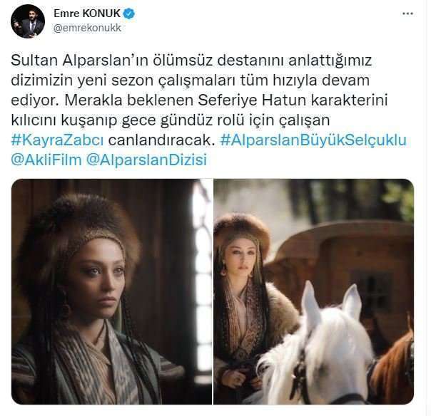 Alparslan Büyük Selçuklu dizisinde herkesten önce sette çalışmaya başlayan birisi var! 8 Alparslan Büyük Selçuklu dizisinde herkesten önce sette çalışmaya başlayan birisi var! 8