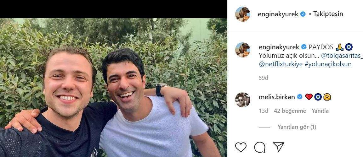 Sonunda beklenen selfie geldi; işte Engin Akyürek ve Tolga Sarıtaş'ın mesajı! 7