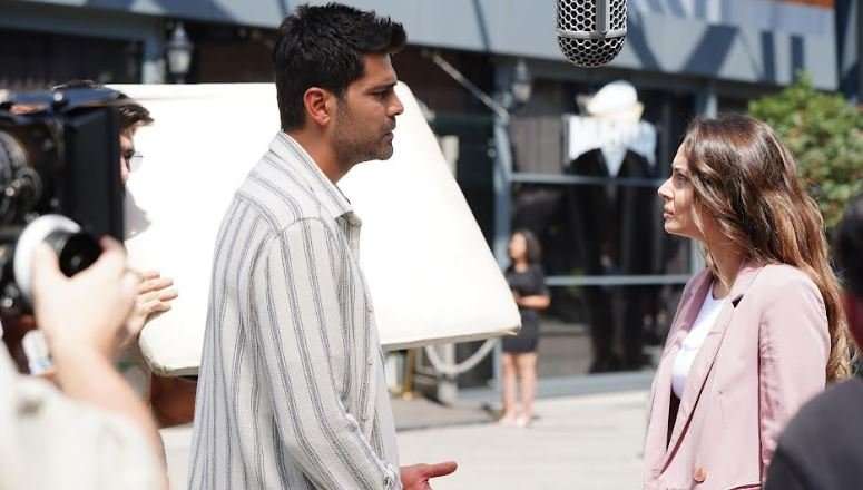 Erkan Meriç ile Yağmur Öztürk'ün başrolündeki Yazgı dizisi sete çıktı 8