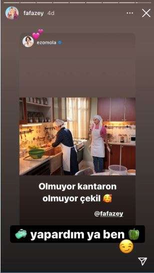 Ezgi Mola ve Farah Zeynep Abdullah'ın sosyal medyadan güldüren Masumlar Apartmanı göndermesi! 8