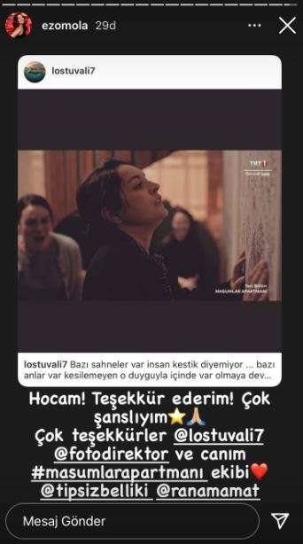O sahneye öyle bir mesaj attı ki... Ezgi Mola'ya gelen yorum bu kez içerden! 9