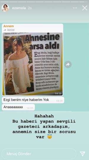 Ezgi Mola'nın başına iş açan haber! Annesinin bile haberi yokmuş! 7