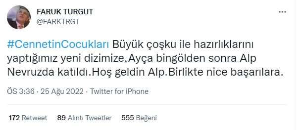 Alp Navruz ve Ayça Bingöl ile anlaşan yapımcı Faruk Turgut, bir akıllı iş daha yaptı! 8