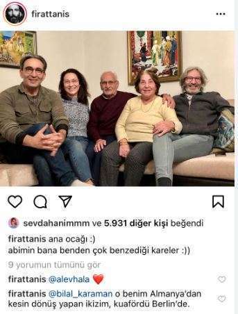 Fırat Tanış'ın aile fotoğrafına bakan şoke oldu! Tanıyana aşkolsun, ikizi gibi! 8 Fırat Tanış'ın aile fotoğrafına bakan şoke oldu! Tanıyana aşkolsun, ikizi gibi! 8