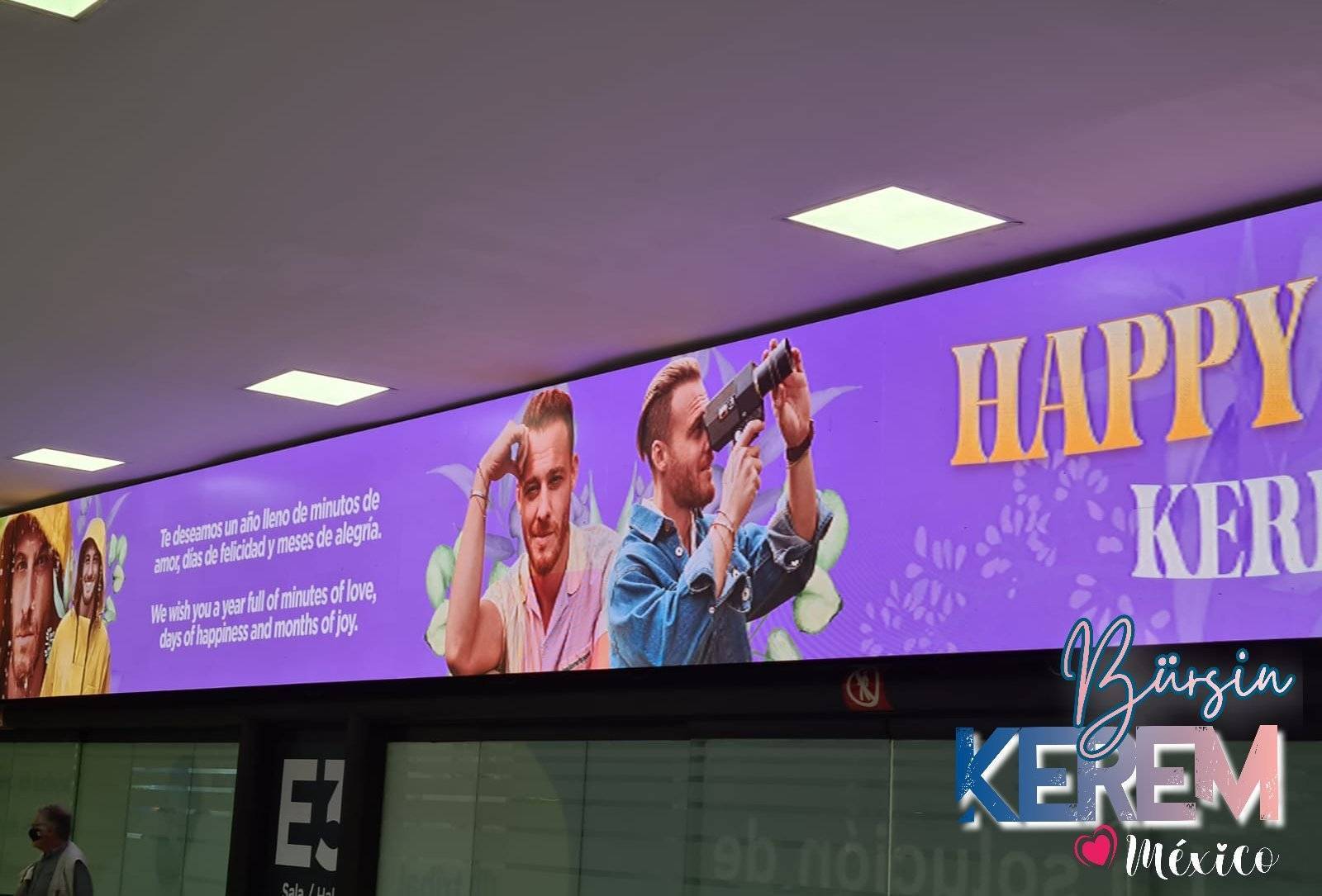Meksikalı hayranları Kerem Bürsin’i doğum gününde yine billboard’lara taşıdı! 19 Meksikalı hayranları Kerem Bürsin’i doğum gününde yine billboard’lara taşıdı! 19