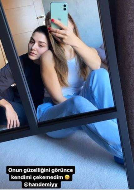 Hande Erçel'in yüzünün neden gülmediği anlaşıldı! Yorumsuz fotoğrafıyla söz bırakmadı! 8