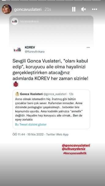 Ünlü oyuncu Gonca Vuslateri'nin koruyucu aile olma isteğine destek geldi!.. 85 Ünlü oyuncu Gonca Vuslateri'nin koruyucu aile olma isteğine destek geldi!.. 85