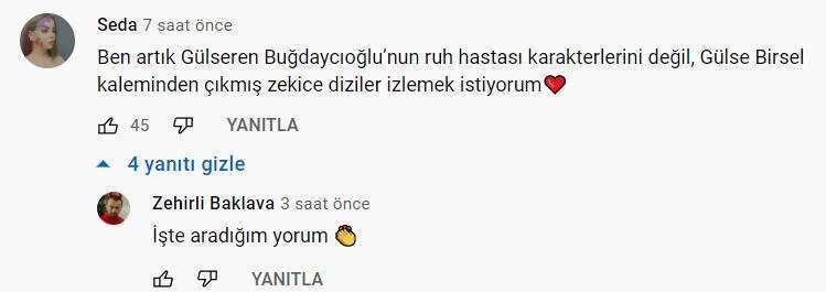 Gülseren Budaycıoğlu dizileri yordu, Gülse Birsel dizilerini arayanlar var! 12
