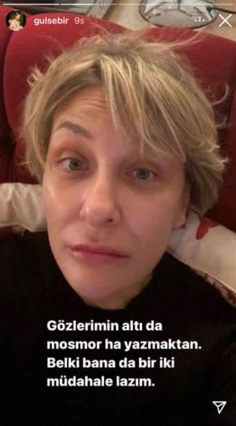 Gülse Birsel şu sıralar fena halde! Yeni dizisi bakın ne hale getirdi? 9