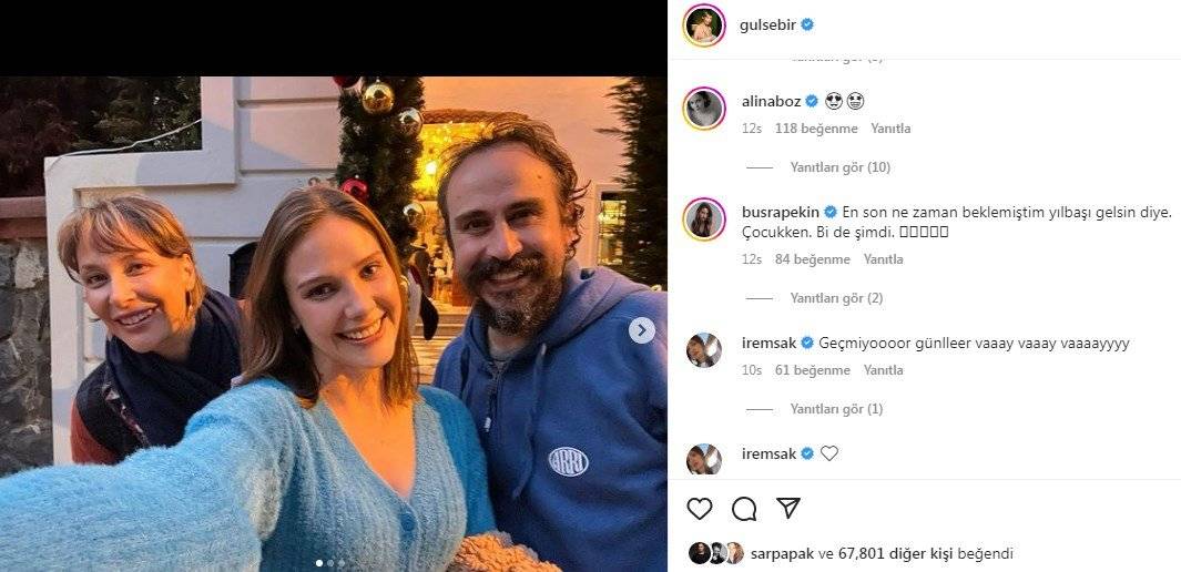 Gülse Birsel'in merakla beklenen yeni filmi Yılbaşı Gecesi'nin yayın tarihi ile ilgili tüyo Büşra Pekin'den geldi!.. 8 Gülse Birsel'in merakla beklenen yeni filmi Yılbaşı Gecesi'nin yayın tarihi ile ilgili tüyo Büşra Pekin'den geldi!.. 8