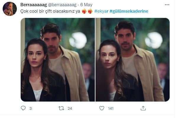 Gülümse Kaderine dizisini sırtlayan çiftimiz ne kadar da cool! Ekin ile Yaren favori dizi çifti oluyor! 9 Gülümse Kaderine dizisini sırtlayan çiftimiz ne kadar da cool! Ekin ile Yaren favori dizi çifti oluyor! 9
