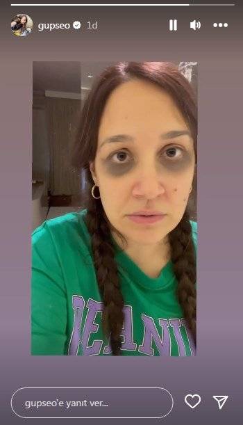 Gupse Özay ekranlardan uzakta anneliğin tadını çıkarıyor ama sosyal medya paylaşımlarıyla hayranlarını güldürmeye devam ediyor! 7