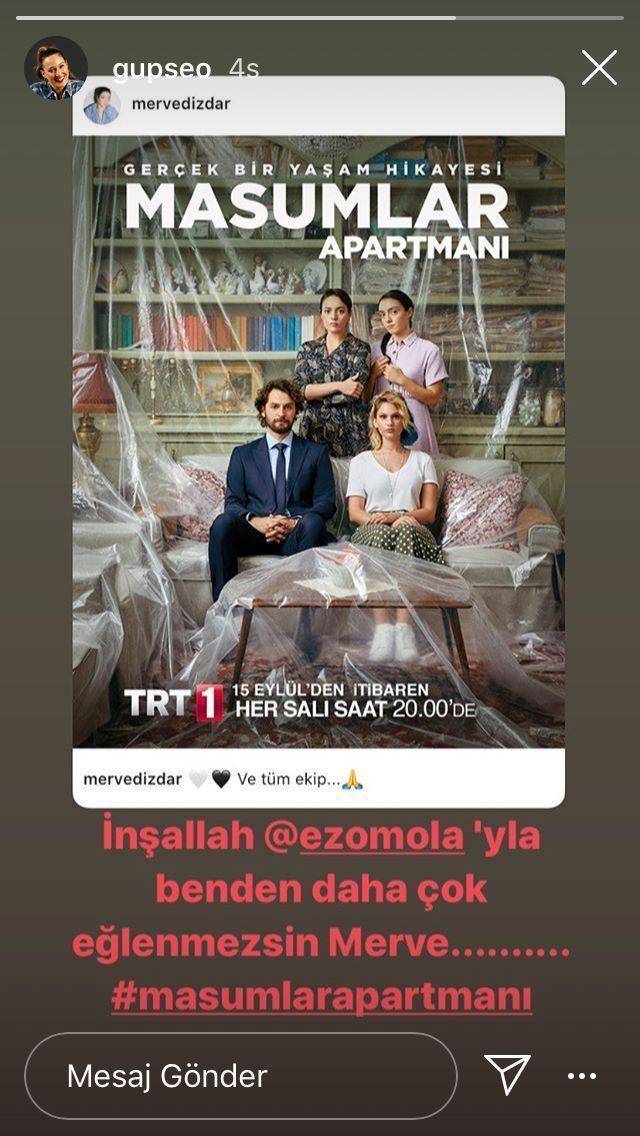 Ezgi Mola ve Gupse Özay arasındaki instagram yazışmaları kahkaha attırdı! Konu: Merve Dizdar! 13