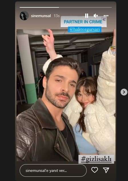 Bu ikili çok konuşulur; Gizli Saklı dizisinde partner olan Sinem Ünsal ve Halit Özgür Sarı'dan bahsediyoruz!.. 7