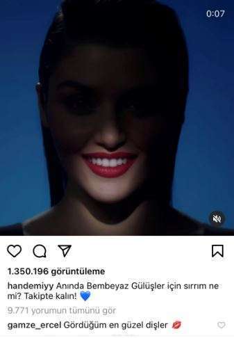 Hande Erçel'in sürpriz paylaşımına ilk mesaj bakın kimden geldi! 7