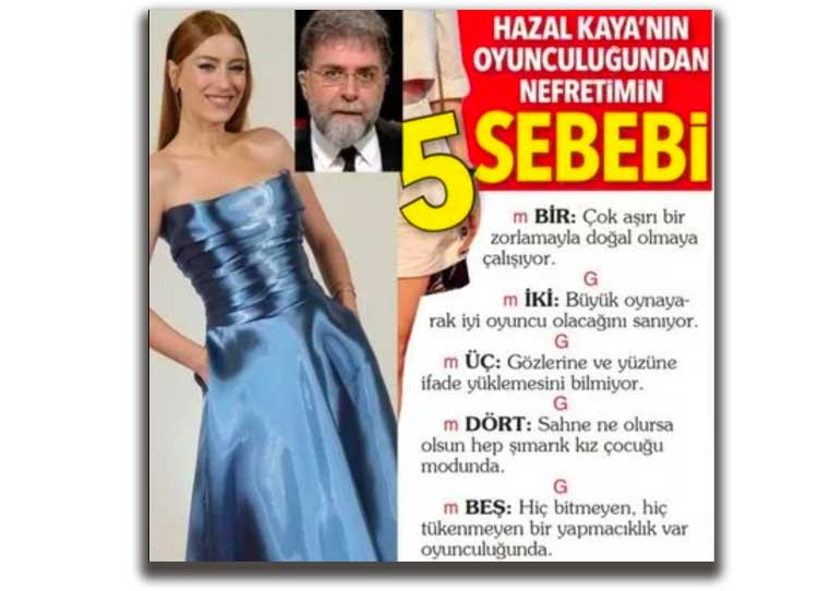 Ahmet Hakan’a Hazal Kaya’nın cevabı gecikmedi! Haddiniz değil! 8