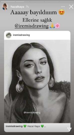 İnanmayacaksınız ama fotoğraf değil! Hazal Kaya, hayranının sürprizine bayıldı! 7