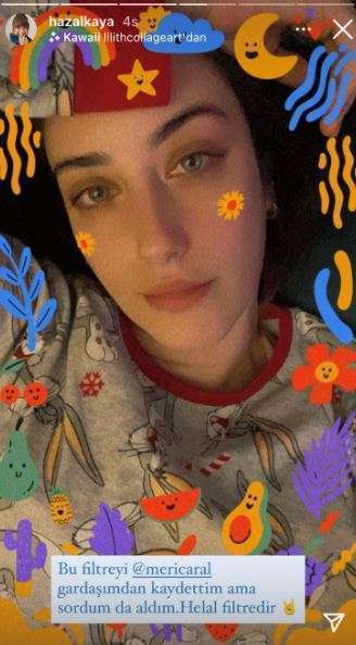 Hazal Kaya yeni filtre buldu! Alina Boz Maraşlı setinde çok mutlu! Ezgi Mola ve Merve Dizdar'a sürpriz hediye! 10