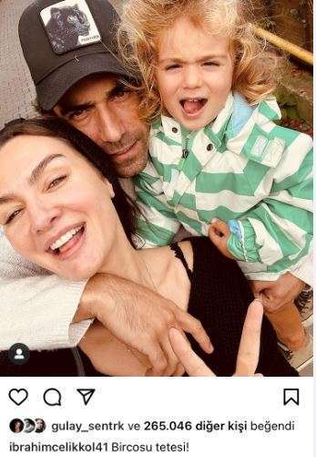 İbrahim Çelikkol ve Birce Akalay'ın dostluk pozları düşman çatlatır! Fotodaki minik detay gülümsetti! 7