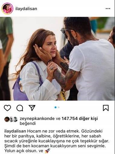 Seversin dizisinin başrolü İlayda Alişan veda paylaşımı yaptı, herkesi şaşırttı! 8