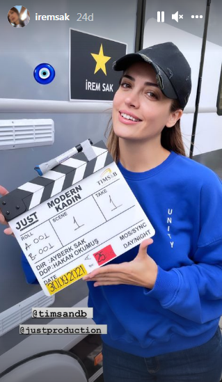 İrem Sak, hikayesi kendine ait olan 'Modern Kadın' dizisinin çekimlerine başladı! 12 İrem Sak, hikayesi kendine ait olan 'Modern Kadın' dizisinin çekimlerine başladı! 12