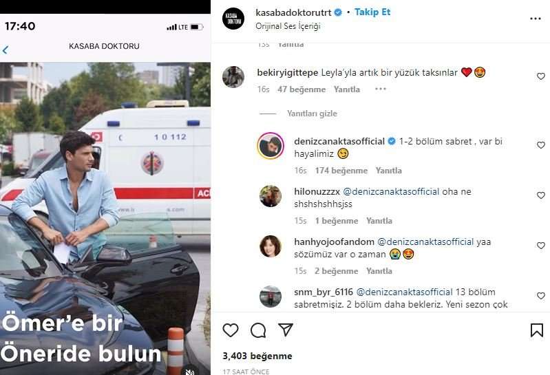 Kasaba Doktoru dizisinin başrol oyuncusu Deniz Can Aktaş, spoiler verdi! 7